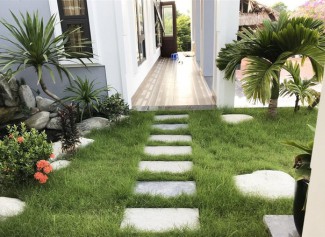 Con trai xây nhà vườn bên đồng lúa xanh mát tặng bố mẹ an hưởng tuổi già ở Vĩnh Phúc