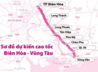 Thủ tướng phê duyệt chủ trương đầu tư dự án cao tốc Biên Hòa - Vũng Tàu