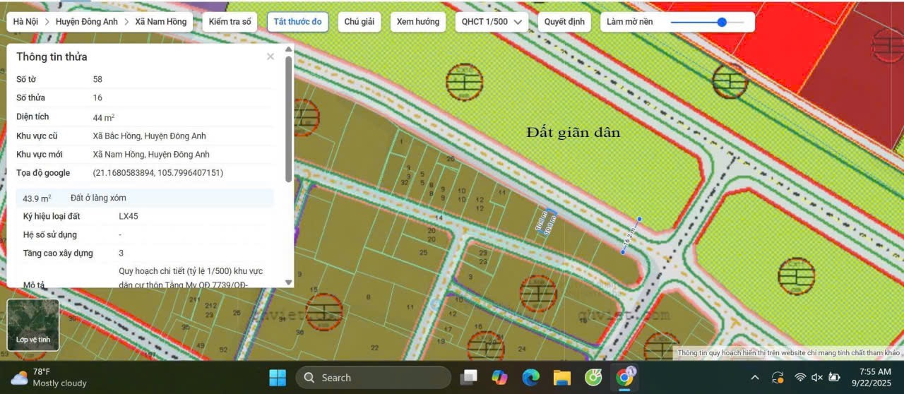 CHỦ ĐANG CẦN BÁN GẤP CĂN NHÀ  BìA LÀNG TẰNG My Nam Hồng ĐÔNG ANH HÀ NỘI