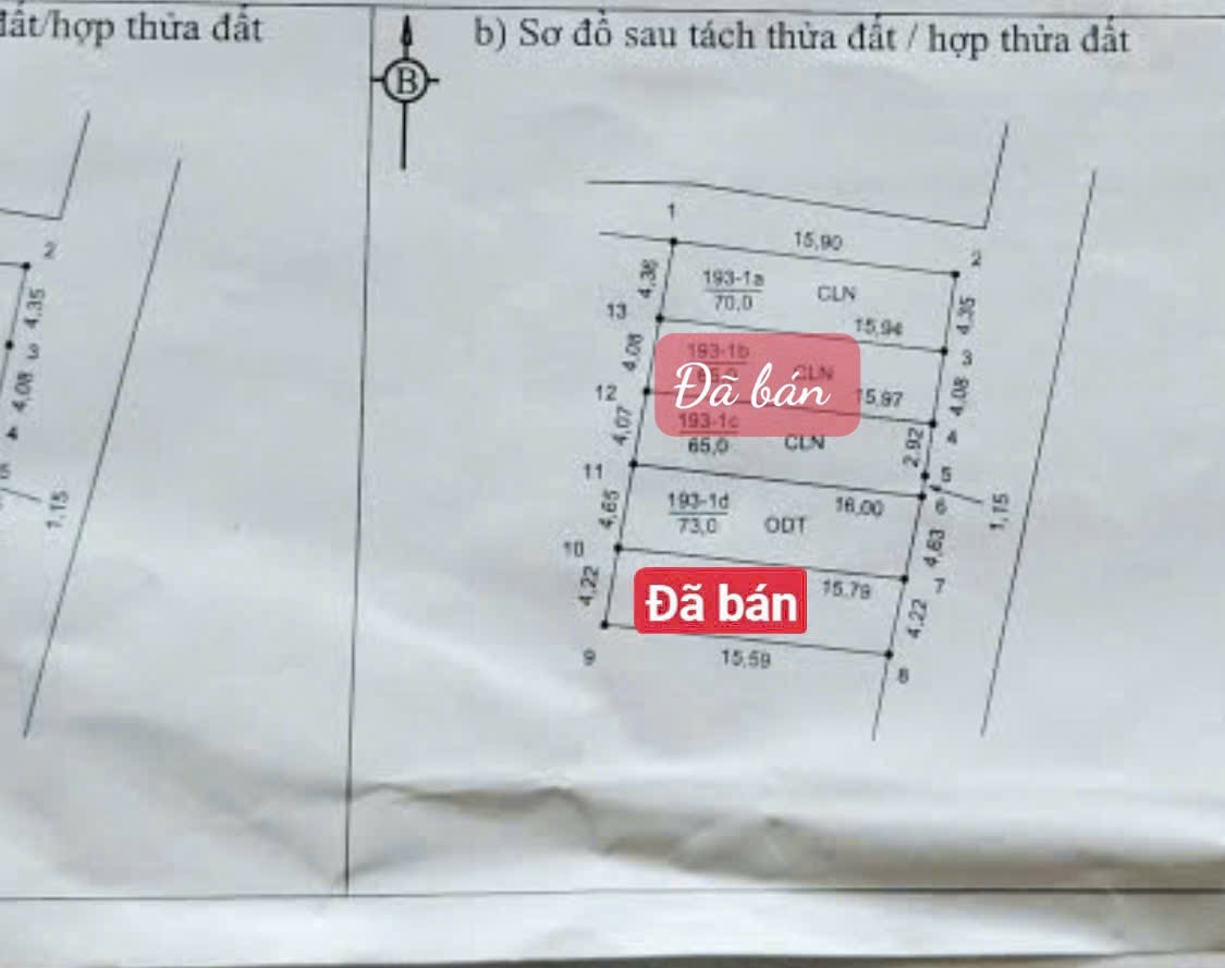 Cần bán 65m2 đất bìa làng tổ 10 quang minh mê linh hn