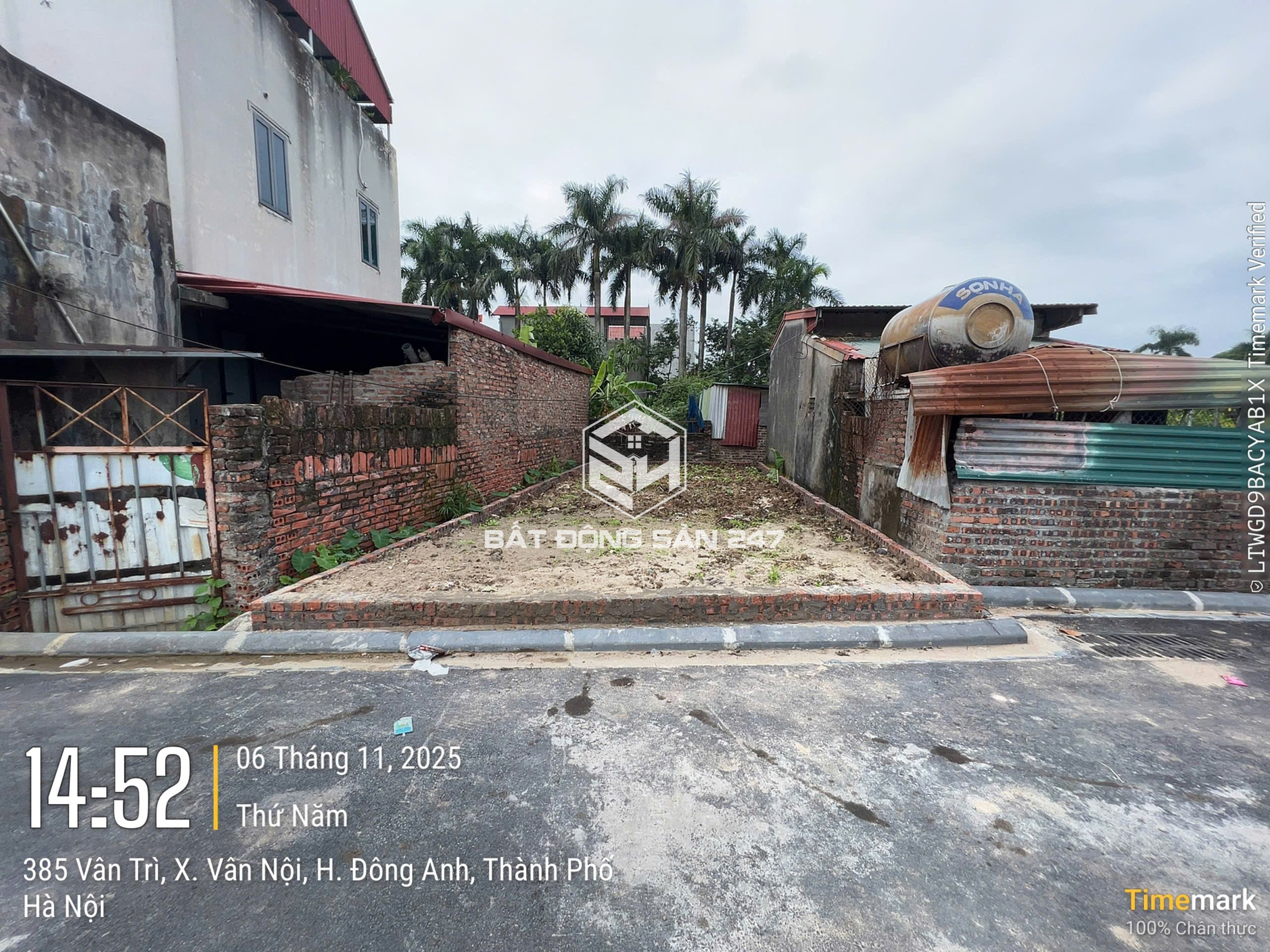 HIẾM – 58m #BÌA_LÀNG VÂN NỘI – ĐƯỜNG THÔNG Ô TÔ TRÁNH GIÁ NHỈNH 6TỶ
