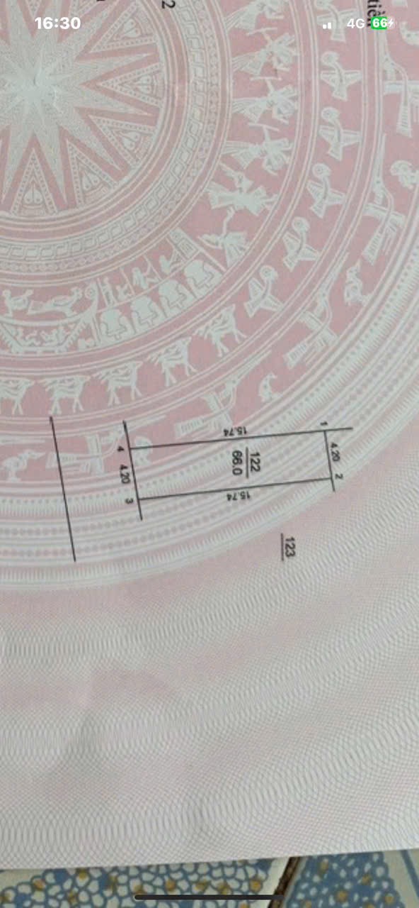 Cần bán 66,6 m tại thiên Lộc,tienj Ích đầy đủ ngõ thông oôt 7 chỗ  tránh xe máy