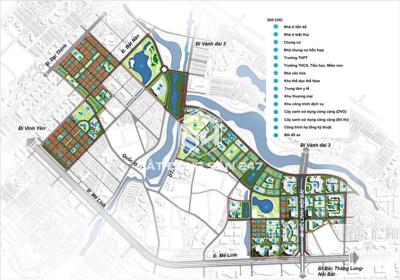 Bán 48,3m2 thị trấn Quang Minh - Mê Linh