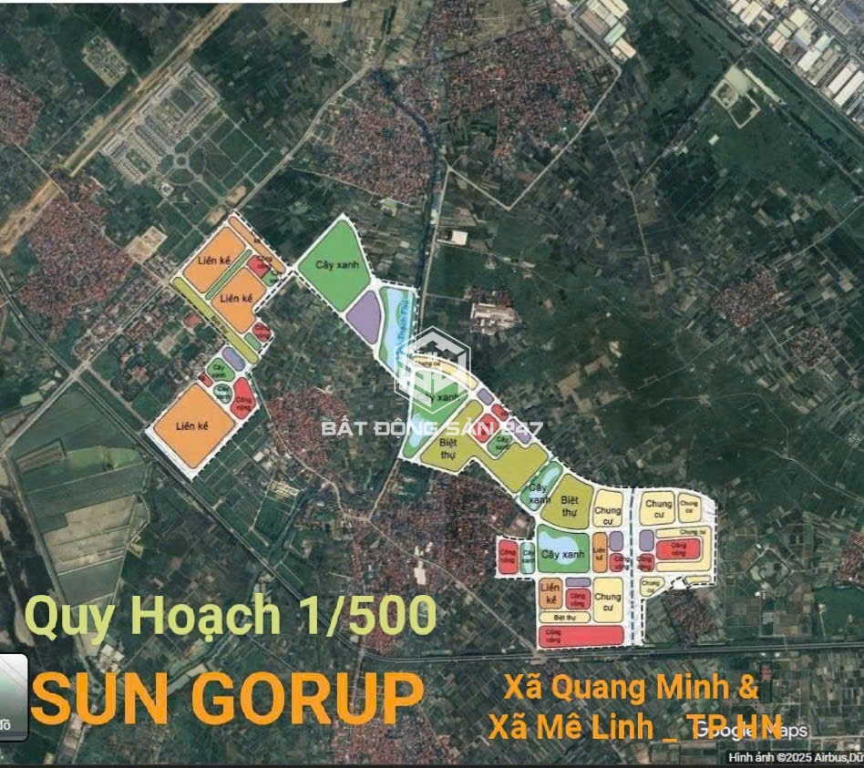 Bán 48,3m2 thị trấn Quang Minh - Mê Linh